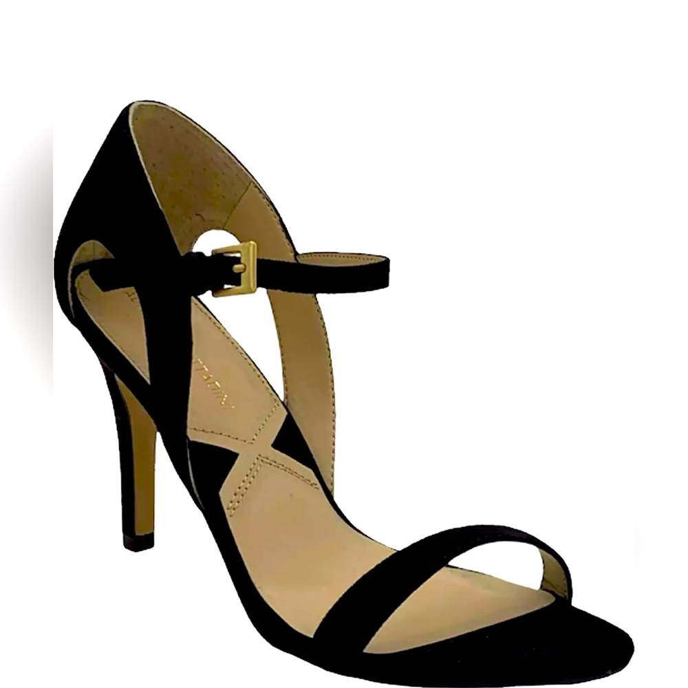 Adrienne Vittadini Mary Jane High Heel Sandal Garcia Black- Size 8